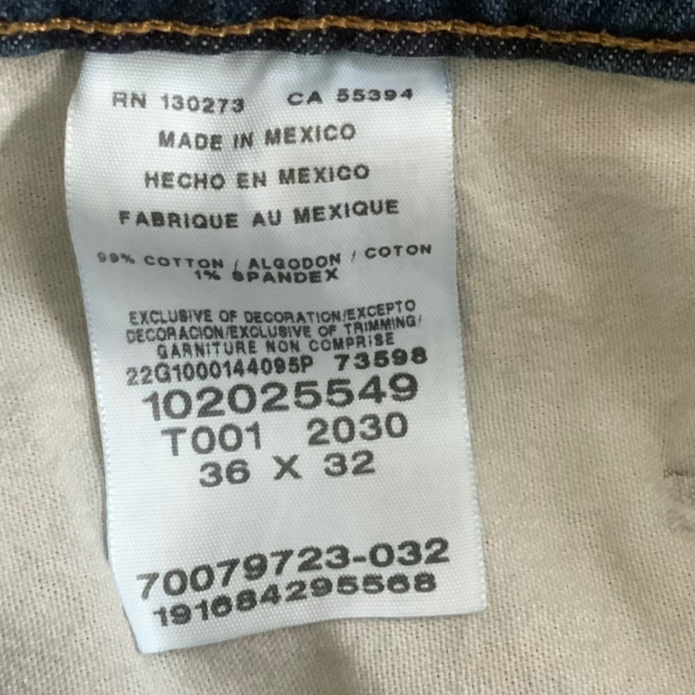 Lee Mens Jeans, Relaxed, 36x32 - Picture 6 of 7